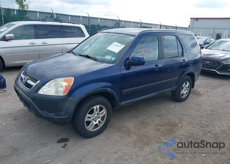2004 Honda Cr-V Ex z USA, uszkodzony, nr VIN SHSRD78824U203390